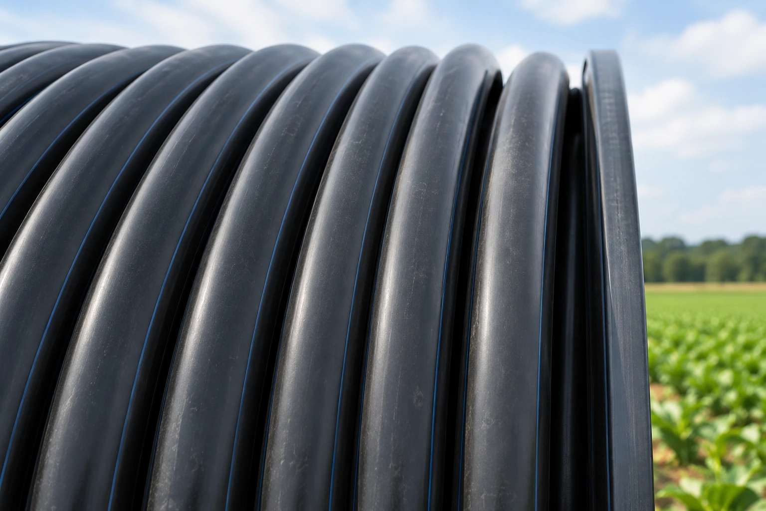 PE hose detail