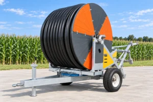 JP90-300 hose reel irrigator, JP series reference illustration