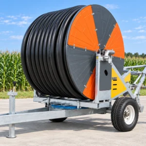 JP90-300 hose reel irrigator, JP series reference illustration